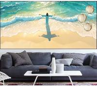 Diamond Painting Plage Diamond Painting Grand Format 90x250cm Peinture Diamant Adulte Jésus Broderie Diamant Strass Point de Croix Peinture,Bricolage Mosaique Puzzle Artisanat Kits,Décoration QL-667