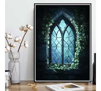 Diamond Painting Planter Diamond Painting Adulte, Peinture Diamant Paysage Broderie Diamant 5D DIY Diamant Mosaik Strass Point de Croix Loisirs Créatifs pour Decoration Murale 90x120 cm -ly25082P6