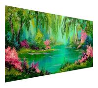 Diamond Painting Planter, DIY Diamond Painting Adulte Voir, 5D Peinture Diamant Activité Manuelle Adulte, Peinture Diamant Enfant Broderie Point de Croix Kits, Decoration Murale, 200x100cm S-2953