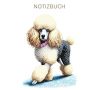 Diamond Painting Pudel Notizbuch, Buch: perfektes Geschenk für Hunde Besitzer & Liebhaber, Hundeliebhaber: Tagebuch, Journal, Taschenbuch, Kalender, ... Notizbücher, Zubehör, Bilder, Kleinpudel,Weiß