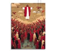 Diamond Painting Rétro Diamond Painting Adulte Dieu Broderie Diamant Grand Format 35x40cm DIY 5D Strass Peinture Diamant Cristal Puzzle Loisirs Créatif Adultes Mosaïque Peinture, Décoration z154f
