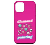 Diamond Painting Rock'n'roll Graffiti Art Crânes Création Coque pour iPhone 12/12 Pro