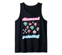 Diamond Painting Rock'n'roll Graffiti Art Crânes Création Débardeur