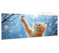 Diamond Painting Salvation, 5D Peinture Diamant Adulte Doigt, DIY Diamant Strass Point de Croix Cristal Painting, Grand Diamond Art Kit Enfants, Convient La Décoration Murale à La Maison 40x90cm T472