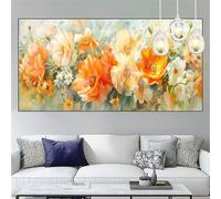 Diamond Painting Simplicité Diamond Painting Adulte 40x80cm Peinture Diamant Fleur Broderie Diamant kit Complet Strass Point de Croix Cristal Canevas Artisanat Débutant,Maison Décoration Cadeaux YC-33