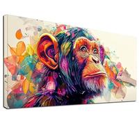 Diamond Painting Singe, Peinture Diamant Adulte Animaux, 180x80 cm 5D Grand Diamond Painting Kit Complet, Diamant Strass Point de Croix Cristal Paintings, Kit Broderie pour Decoration Maison, E-75