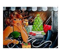 Diamond Painting Strass Complet - Broderie Diamant Plein Peinture Diamant 5d Complet pour la Décoration Murale Broderie Diamant Kit femme 40X30cm