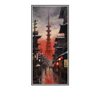 Diamond Painting Tokyo Tour Broderie Diamant Grand Format 30x90 cm,DIY Full Drill Diamond Painting Adulte/Enfant,Peinture Diamant Painting Point de Croix Kit Complet pour Murale Salon Décoration R488