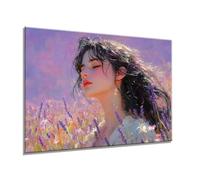 Diamond Painting Tour de fer Fille Diamond Painting Adulte, DIY Gemme Broderie Point de Croix Set, Débutant Cristal Diamant Art Artisanat Set, Maison Décoration, Cadeaux Femme 40x50cm s0yh-915