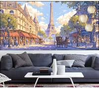 Diamond Painting Tour Eiffel Diamond Painting 50x100cm Peinture Diamant Adulte Ville Broderie Diamant Strass Point de Croix Peinture,Bricolage Mosaique Puzzle Artisanat Kits,Décoration Gifts QL-1