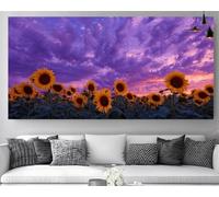 Diamond Painting Tournesol Diamond Painting Adulte XXL 100x300cm, 2026 New DIY Peinture Diamant Le Paysage 5D Strass Point de Croix Canvas Broderie Gem Art Tableau Peinture Numero Adulte Cadeau Z-P178