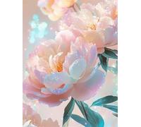 Diamond Painting Usine Diamond Painting Adulte 65x80cm Broderie Diamant Kit Complet Peinture Diamant Pivoine Point de Croix Set Débutant Cristal Strass Artisanat, Activité Manuelle Cadeaux z1015-t