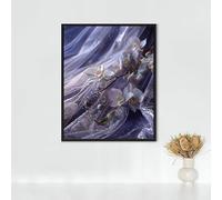 Diamond Painting Usine Diamond Painting Adulte OrchidéE, Peinture Diamant Activité Manuelle Adulte, DIY Tableau Diamant Cristal Broderie Point de Croix Kits, pour Décoration Cadeau (30x40cm) PJY9 1-1