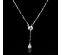 Diamond Pendant Real Wedding Pendentid Collier Chain pour Femmes Charme de mariée