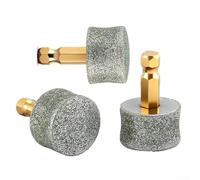 Diamond Pet Nail Grinding Head 60 Grit 3pcs 4mm Shank(Grit 80) | 60 grit coarse diamond, copper core, fast nail reduction, 4mm shank, fits electric grinders