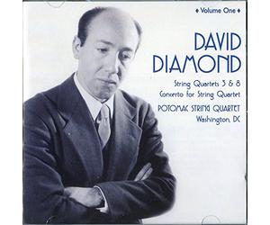 Diamond : Quatuors à cordes, vol. 1 / Potomac quartet