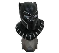 Diamond Select Buste Black Panther Marvel Comics en résine - 25 cm / Échelle 1/2 - Édition limitée numérotée (Design Joe Allard)