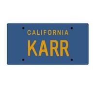 Diamond Select - Knight Rider (K 2000) réplique 1/1 plaque minéralogique KARR G