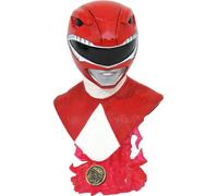 Diamond Select - Mighty Morphin Power Rangers L3d Red Ranger 1/2 Scale Bust []