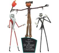 Diamond Select Nightmare before Christmas Action Figures 3er Pack The Jobs of Jack Skellington 18 cm DIAMFEB209113