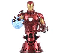 Diamond Select Toys Figurine Diamond Collection Marvel Avengers Iron Man Buste Résine 15 cm Édition Limitée