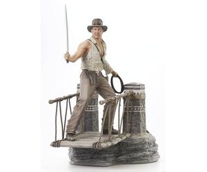 Diamond Select Toys Indiana Jones and The Temple of Doom: Rope Bridge Deluxe Gallery Statue