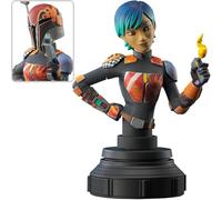 Diamond Select Toys – Buste Sabine Wren Star Wars – Échelle 1:7 – 16 cm