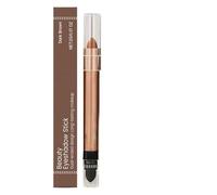 Diamond Shimmer - Crayon à paupières double face - Crayon à paupières et contour waterproof longue durée avec éponge mélangeuse - 3 couleurs - 2 g