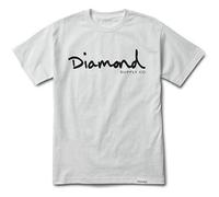 Diamond Supply Co. Man OG with Written Short Sleeved T Shirt White XXL