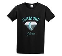 Diamond Supply CO OG Yacht Club O-Neck 100% Cotton Short Sleeve Unisex T-Shirt L