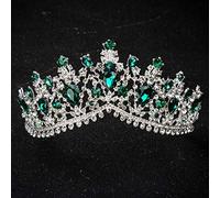 Diamond Tiara Design européen Crystal Big Crown Wedding Bride Wedding Hair Accessoires Bijoux Bridal Tiara