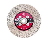 Diamond Tile Disc 115 mm-Double Sided Cutting Grinding Blade Diamond Saw with M14 Flange for Porcelain,Ceramic,Marble,Granite,Artificial Stone