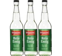 Diamond vinaigre de riz vinaigre d'alcool vinaigre épicé 600ml pack de 3