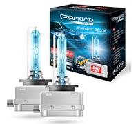 Diamond Vision 2X D3S 35W 42V | Look xénon | Lampes halogènes pour Voiture | 8000K Super Ultra White | Extra Durable | Marquage E | PK32d-5