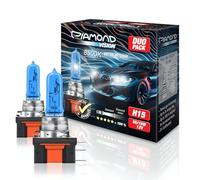 Diamond Vision 2x H15 12V 55/15W 8500K Ampoules Alogene Halogene Effet Xenon Effect Look Blue Bleu Blanc White Racing Vision Anti Erreur Night Breaker Laser Moto PGJ23t-1