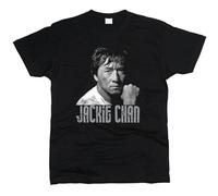 DIAMOND WHEEL Jackie Chan Men T-Shirt Black S