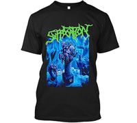 DIAMOND WHEEL Popular Suffocation Breeding The Spawn American Death Metal T-Shirt Black L