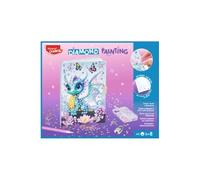 MAPED CREATIV - Carnet à diamanter - Diamond Painting - Kit créatif pour décorer un carnet avec des diamants colorés scintillants - activité relaxante pour enfants - dès 5 ans
