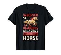 Diamonds are A Girl Best Friend Cheval T-Shirt