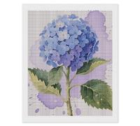 Diamonds Kit de peinture diamant aquarelle hortensia pour adultes et débutants 40,6 x 50,8 cm avec outils de bricolage carrés 5D diamants pois artisanat peinture gemme art peinture par Diamonds pour