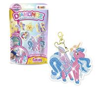 DIAMONDZ CRYSTAL PAINTING Galupy Ensemble de porte-clés licorne - Kit complet de peinture diamant pour adultes et enfants - Loisirs créatifs avec motifs assortis