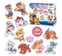 DIAMONDZ CRYSTAL PAINTING Pat Patrouille Mega Sticker Set - Kit peinture diamant avec 12 modèles autocollants, diamant à coller et accessoires inclus