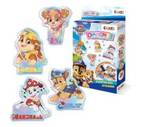 DIAMONDZ CRYSTAL PAINTING Pat Patrouille Starter Set Sticker - Kit peinture diamant avec 4 modèles autocollants, diamonds painting créatif pour enfants