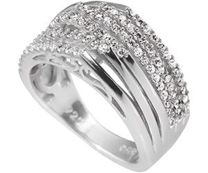 Diamonfire Bague emblématique pour femme Taille 13-14 Code 61/1853/1/082/170