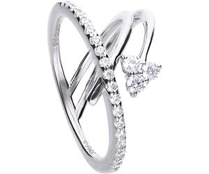 Diamonfire Bague tendance pour femme, taille 55, code 61/1839/1/082/175