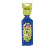 DIAM'S Peinture 3D Tous Supports, Bleu Marine Brillant, 37 ml