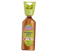 DIAM'S Peinture 3D Tous Supports, Caramel Effet Nacré, 37 ml