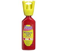 DIAM'S Peinture 3D Tous Supports, Rouge Empire nacré, 37 ml