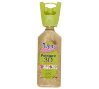 Peinture 3D Diam's effet nacré - 37ml Doré G
