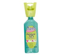 DIAM'S Peinture 3D Tous Supports, Vert Feuille nacré, 37 ml